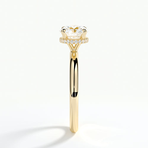 9ct Yellow Gold 1.50ct Brilliant Cut Laboratory Grown Diamond Engagement Ring