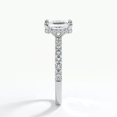 9ct White Gold 1.50ct Emerald Cut Halo Cluster Laboratory Grown Diamond Engagement Ring (Copy) (Copy) (Copy) (Copy) (Copy)