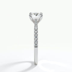 9ct White Gold 1.50ct Brilliant Cut Laboratory Grown Diamond Engagement Ring