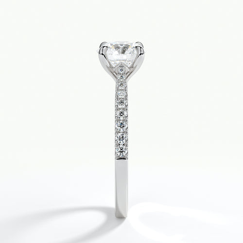 9ct White Gold 1.50ct Brilliant Cut Laboratory Grown Diamond Engagement Ring