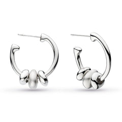 Kit Heath Coast Tumble Sand Hoop Earrings