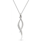 Kit Heath Entwine Twine Twist Pavé Necklace