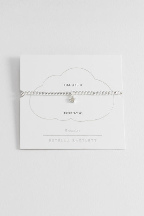 Estella Bartlett "Shine Bright" CZ Star Bracelet
