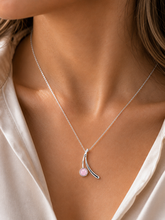 Sterling Silver Ashes Memorial  Pendant And Chain