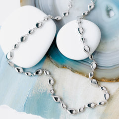 Kit Heath Coast Pebble Linking Pebbles Necklace