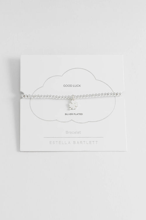 Estella Bartlett "Good Luck" Sienna Lucky Clover Bracelet