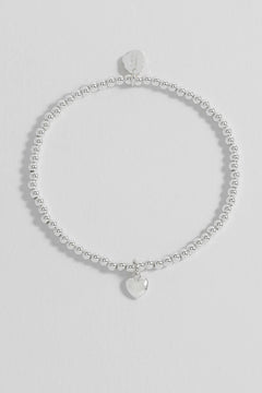 Estella Bartlett "With Love" Sienna Puffy Heart Bracelet
