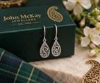 Limited-edition Heritage Collection Paisley Filigree Earrings