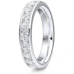 1.00ct 9ct gold Diamond Channel Set Wedding Ring