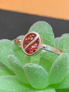 9ct Rose Gold Ladies Ashes Memorial Ring.