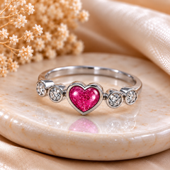 Maci Memories Sterling Silver Ashes Memorial Ring