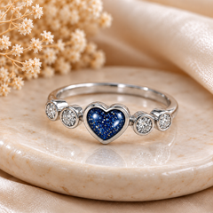 Maci Memories Sterling Silver Ashes Memorial Ring