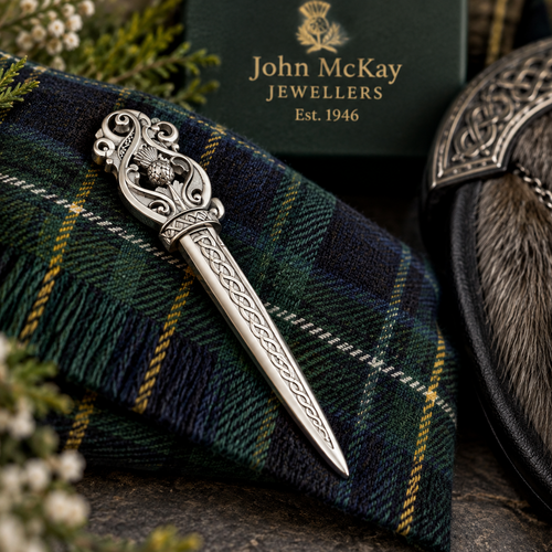 Limited-edition Heritage Collection Sterling Silver Kilt Pin
