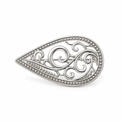 Limited-edition Heritage Collection Paisley Filigree Brooch