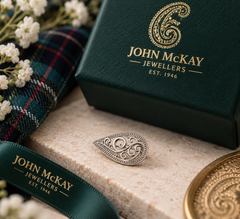 Limited-edition Heritage Collection Paisley Filigree Brooch