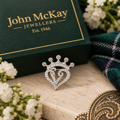 Limited-edition Paisley Heart Luckenbooth Brooch