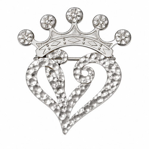 Limited-edition Paisley Heart Luckenbooth Brooch