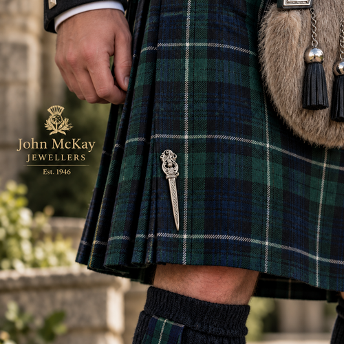 Limited-edition Heritage Collection Sterling Silver Kilt Pin
