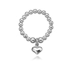 Dollie Jewellery Silver Paris Heart Ring