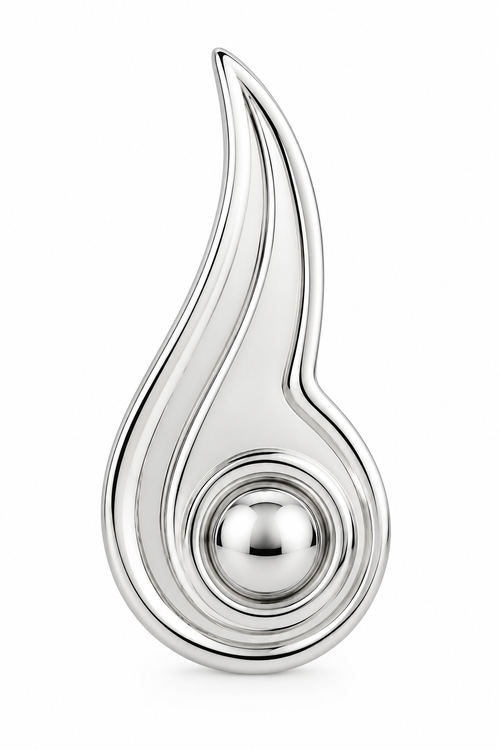 Limited-edition Heritage Collection Sterling Silver  Paisley Necklace.