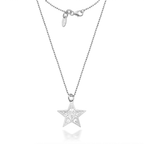 Dollie Jewellery Silver Super Star Necklace