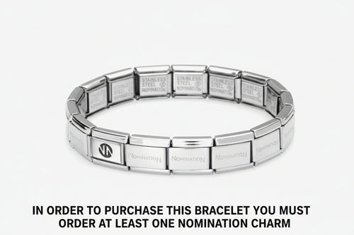Nomination Classic Composable Stainless Steel Starter Charm Bracelet