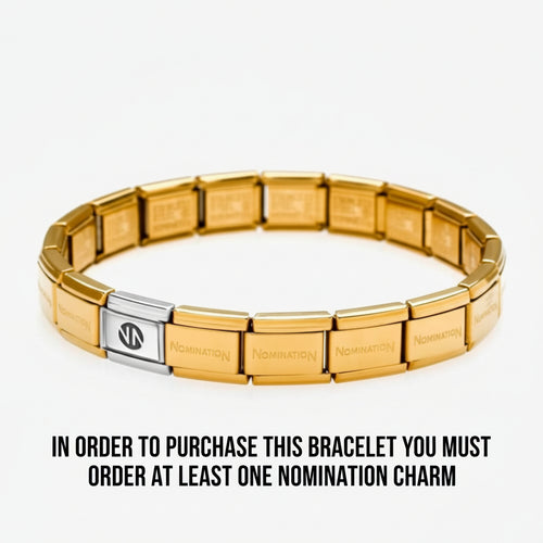 Nomination Classic Gold Plated Starter Bracelet