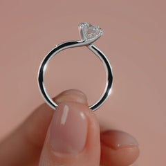 9ct White Gold 1.50ct Brilliant Cut Laboratory Grown Diamond Engagement Ring