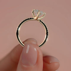 9ct Yellow Gold 1.50ct Brilliant Cut Laboratory Grown Diamond Engagement Ring