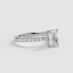 9ct White Gold 1.50ct Emerald Cut Halo Cluster Laboratory Grown Diamond Engagement Ring (Copy) (Copy) (Copy) (Copy) (Copy)