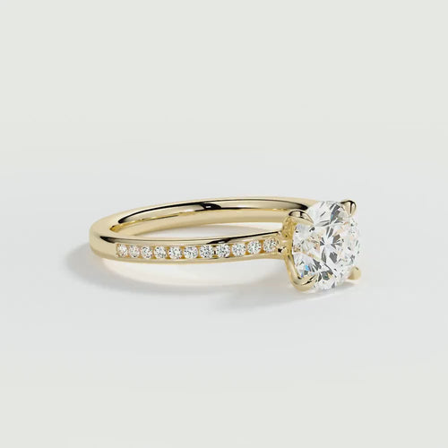 9ct Yellow Gold 1.50ct Brilliant Cut Laboratory Grown Diamond Engagement Ring