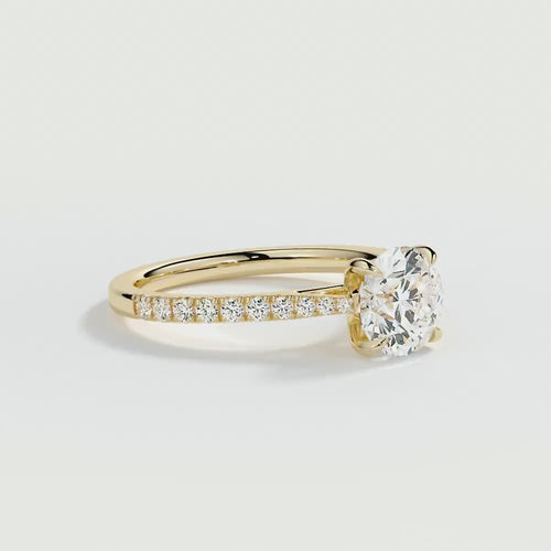 9ct yellow Gold 1.50ct Brilliant Cut Laboratory Grown Diamond Engagement Ring (Copy) (Copy)