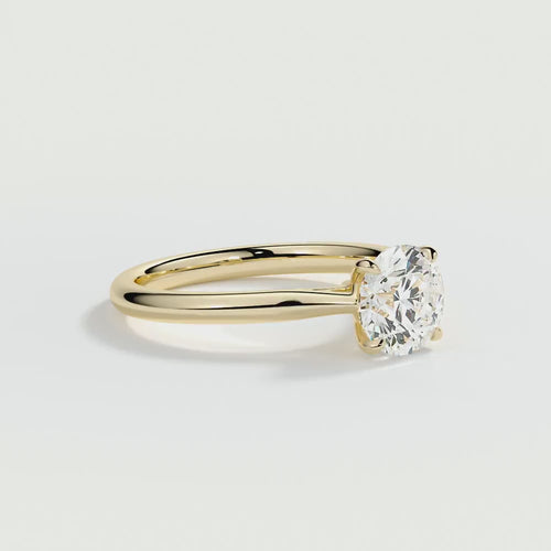 9ct Yellow Gold 1.50ct Brilliant Cut Laboratory Grown Diamond Engagement Ring
