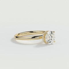 9ct Yellow Gold 1.50ct Brilliant Cut Laboratory Grown Diamond Engagement Ring