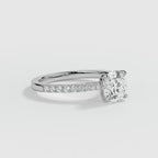 9ct White Gold 1.50ct Brilliant Cut Laboratory Grown Diamond Engagement Ring