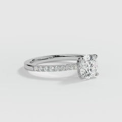 9ct White Gold 1.50ct Brilliant Cut Laboratory Grown Diamond Engagement Ring