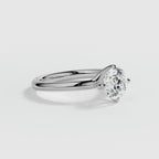 9ct White Gold 1.50ct Brilliant Cut Laboratory Grown Diamond Engagement Ring