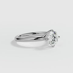 9ct White Gold 1.50ct Brilliant Cut Laboratory Grown Diamond Engagement Ring