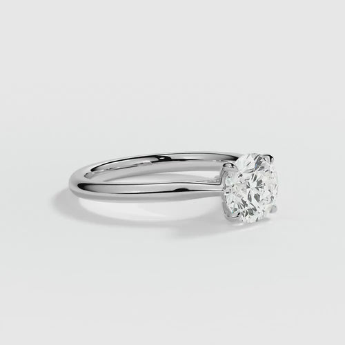 9ct White Gold 1.50ct Brilliant Cut Laboratory Grown Diamond Engagement Ring