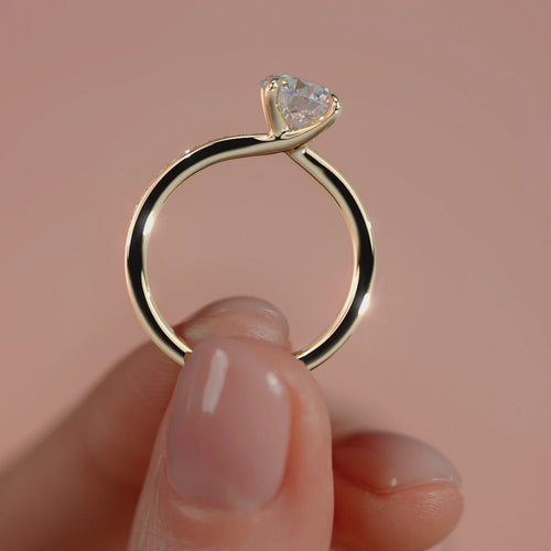 9ct Yellow Gold 1.50ct Brilliant Cut Laboratory Grown Diamond Engagement Ring
