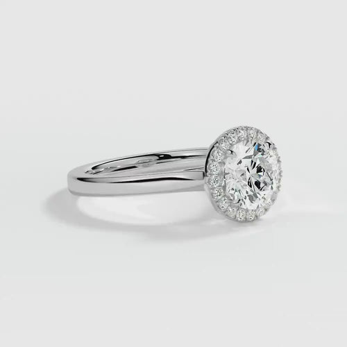 Platinum 1.50ct Brilliant Cut Halo Cluster Laboratory Grown Diamond Engagement Ring (Copy) (Copy) (Copy) (Copy) (Copy) (Copy)