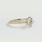 9ct Yellow Gold 1.50ct Brilliant Cut Laboratory Grown Diamond Engagement Ring