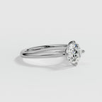 9ct White Gold 1.50ct Brilliant Cut Laboratory Grown Diamond Engagement Ring