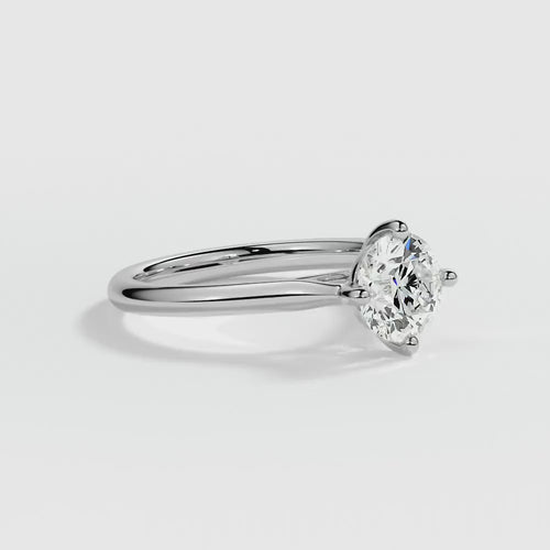 9ct White Gold 1.50ct Brilliant Cut Laboratory Grown Diamond Engagement Ring