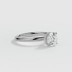 9ct whiter Gold 1.50ct Brilliant Cut Laboratory Grown Diamond Engagement Ring