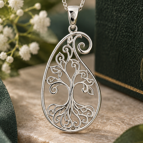 Limited-edition Heritage Collection Tree Of Life Paisley Necklace