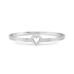 Pretty Bangles bracelet with Heart