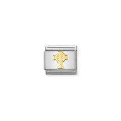 Nomination Charm, Composable Link, Celtic Cross