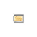 Nomination Composable Link gold Daughter Charm