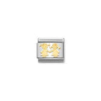 Nomination Composable Link gold Sisters Charm